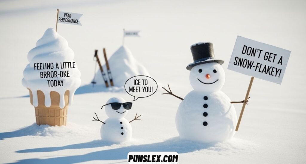 Snow Puns