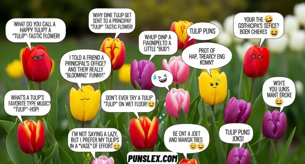 Tulip Puns And Jokes