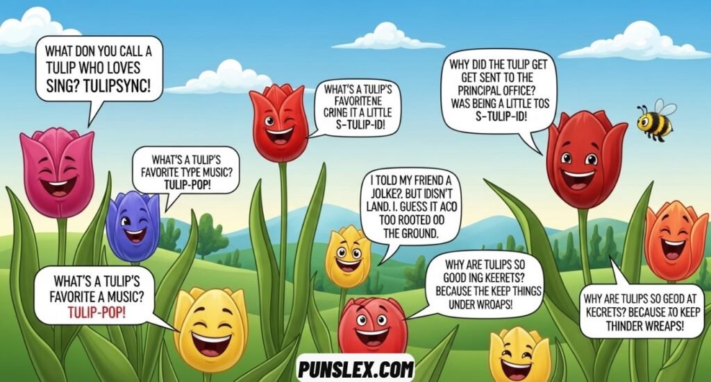 Tulip Puns And Jokes